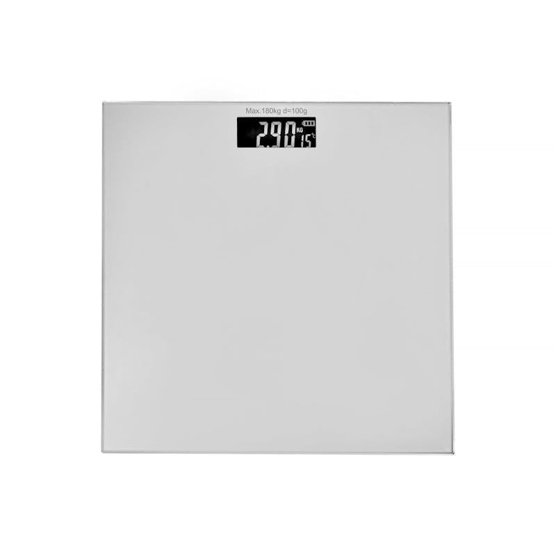 Load image into Gallery viewer, Clevinger Silver Digital Glass Bathroom Scale Max Capacity 180KG 1Unit
