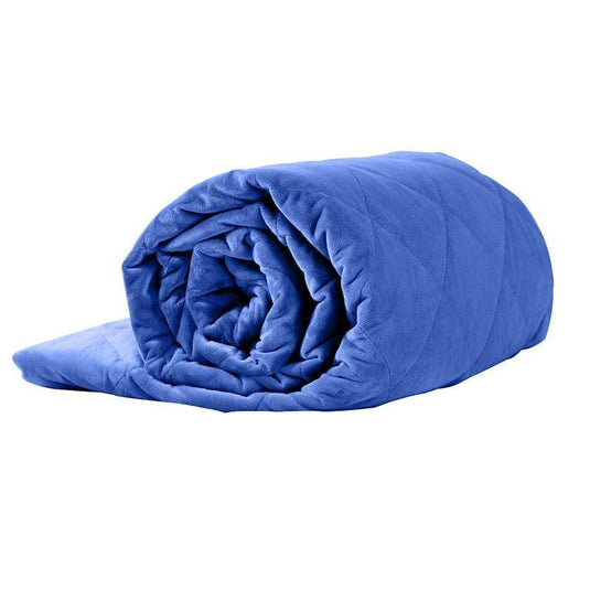 DreamZ 9KG Weighted Blanket - Royal Blue 1Piece