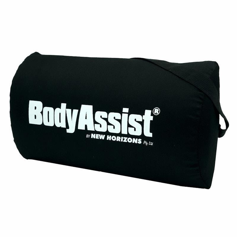 Load image into Gallery viewer, BodyAssist D Shape Lumbar Roll Cushion &amp; Regular Hot/Cold Gel Pack One Size
