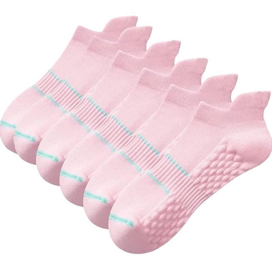 High Heel Jungle Ultimate Cushioned Support Sport Socks Pink