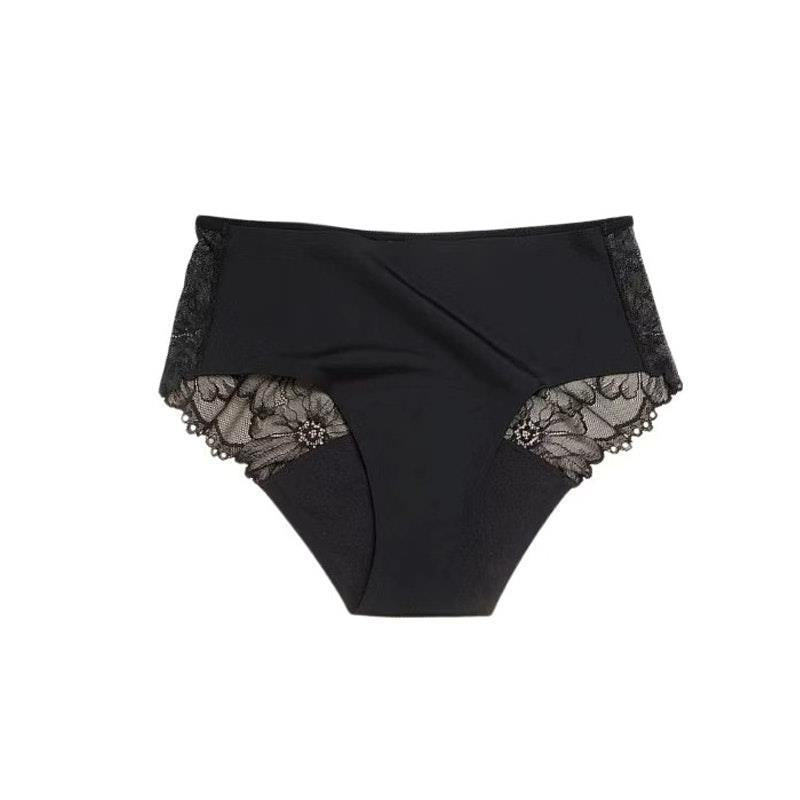 Load image into Gallery viewer, Peachy Bums Lace Period Underwear - Midi Brief Size 10
