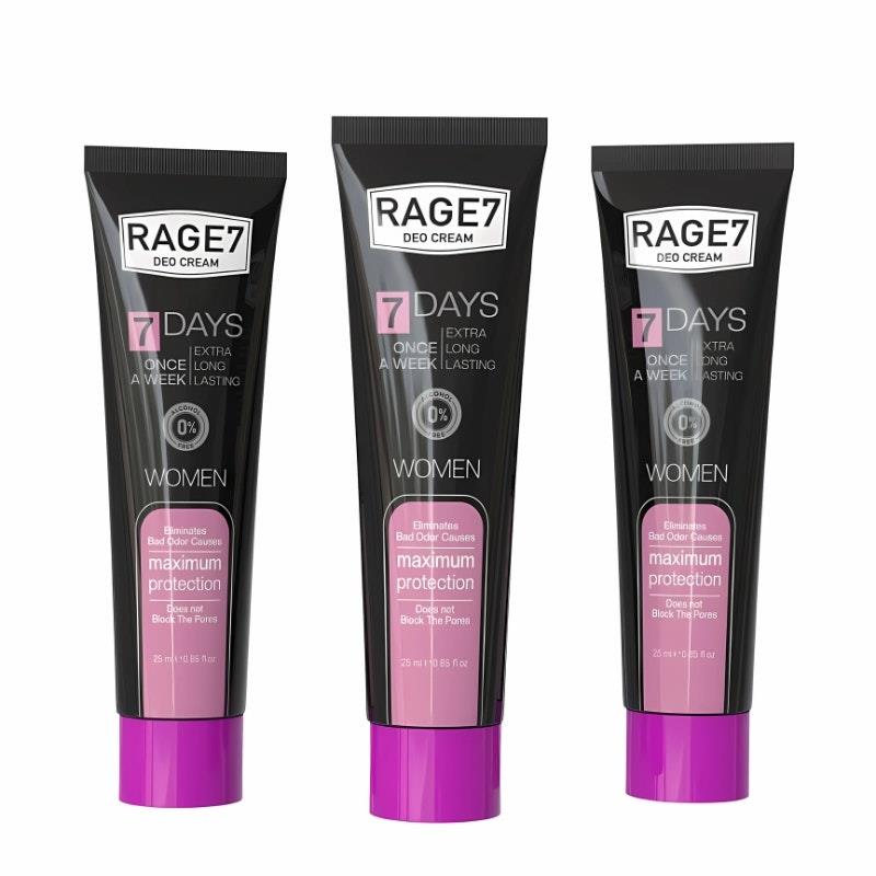 Load image into Gallery viewer, RAGE7 Deo Cream - 25ml Women Trio Pack

