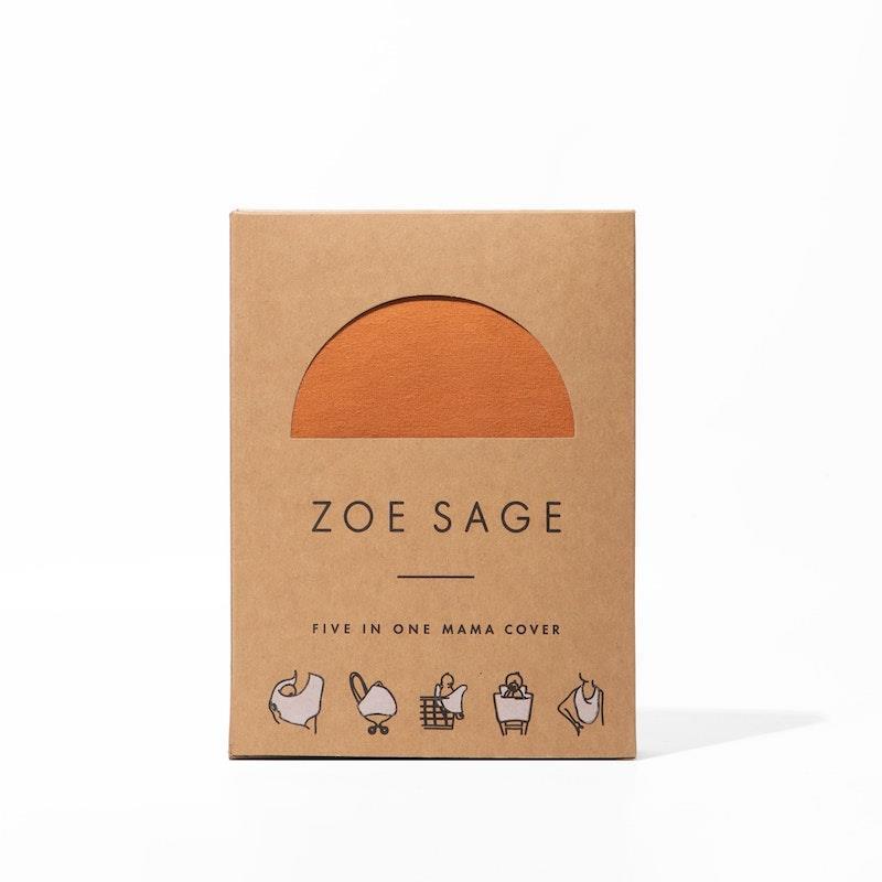 Load image into Gallery viewer, Zoe Sage 5 in 1 Multi-Use Mama Cover Savannah Rust 1pc
