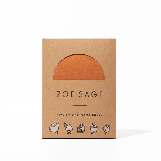 Zoe Sage 5 in 1 Multi-Use Mama Cover Savannah Rust 1pc