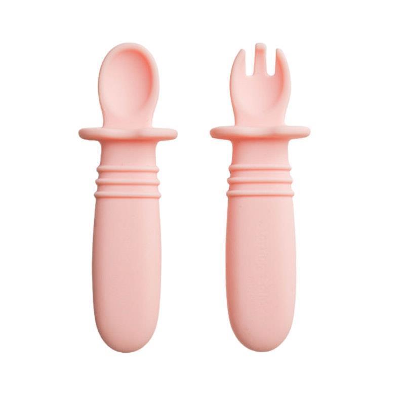Load image into Gallery viewer, Starting Solids Australia Selfie Spoon + Fork Fairy Floss
