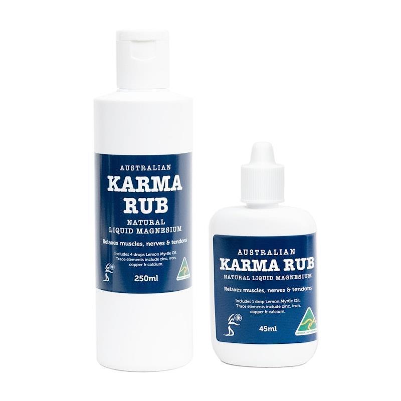 Load image into Gallery viewer, Karma Rub Natural Liquid Magnesium 250ml+45ml Bundle
