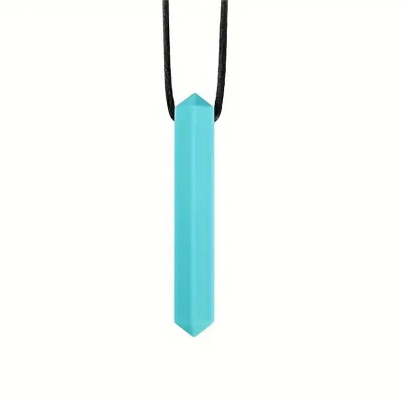 Load image into Gallery viewer, Sensory Safari Sensory Necklace Crystal Light Blue
