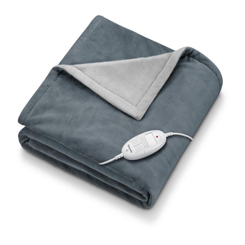 Load image into Gallery viewer, Beurer HD75DG Heated Throw: Dark Grey One Size
