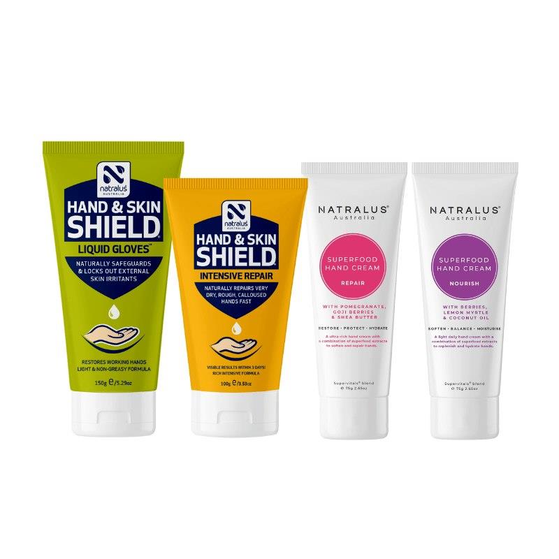 Load image into Gallery viewer, Natralus Hand Care Range Bundle
