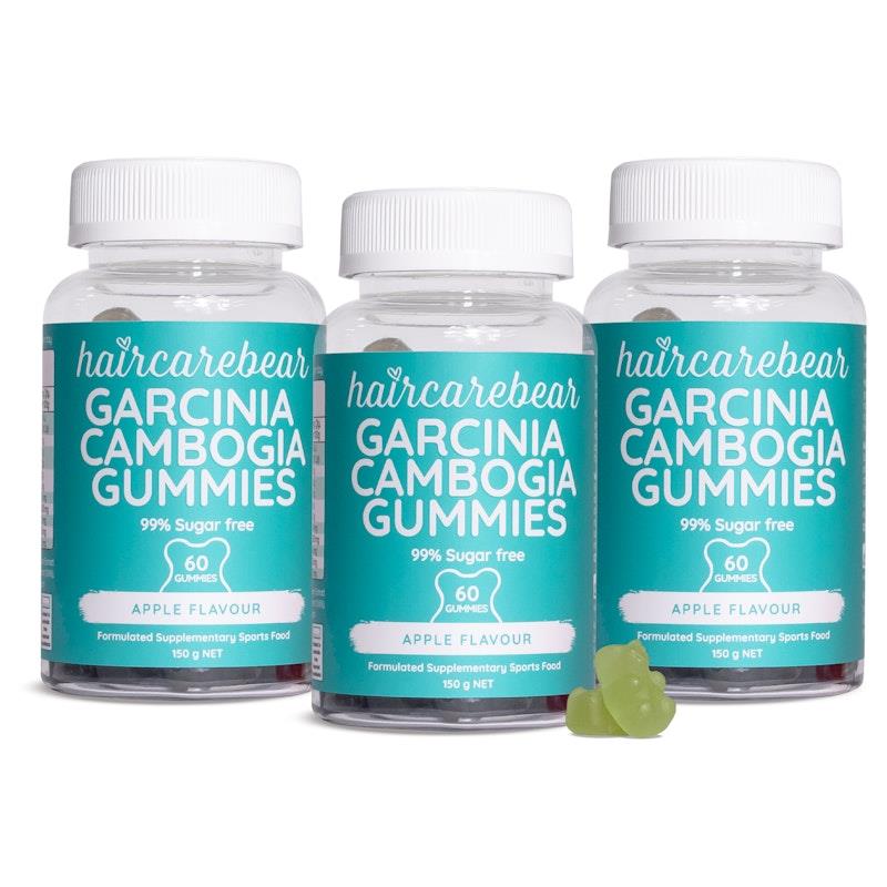 Load image into Gallery viewer, Haircarebear Garcinia Cambogia 3x60 Gummies Pack
