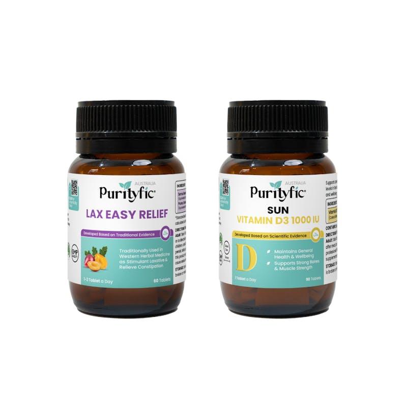 Load image into Gallery viewer, PURITYFIC Digestive &amp; Bone Support (2 Bottles) Bundle
