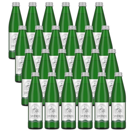 San D'Aqua Sparkling Mineral Water 250mL 24Pack