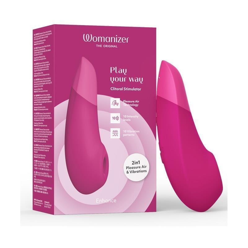 Load image into Gallery viewer, Womanizer Enhance Vibrant Pink 1Piece
