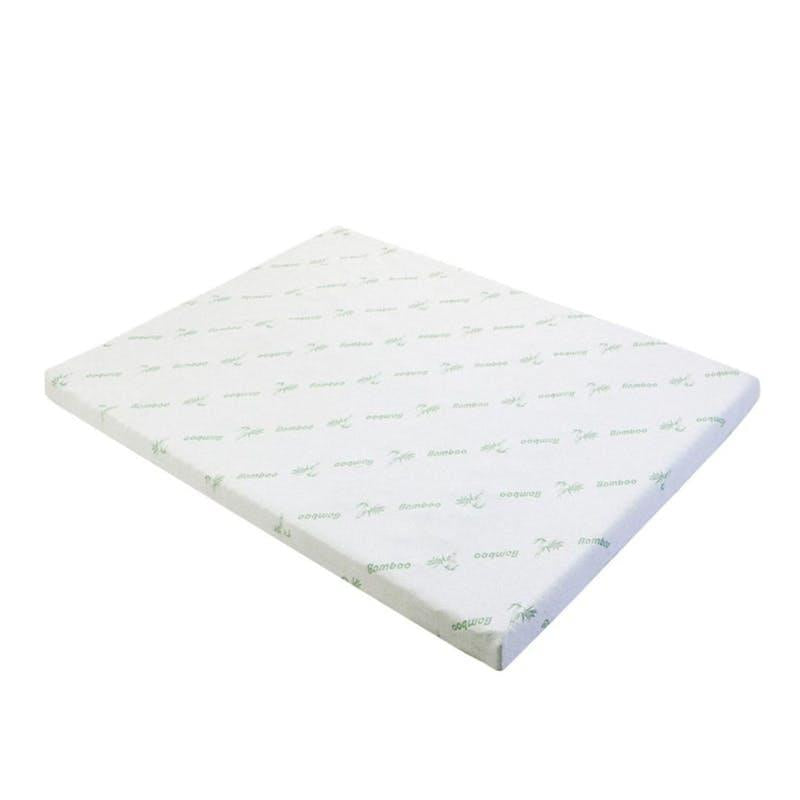 Load image into Gallery viewer, Clevinger 8cm Memory Foam Mattress Topper with Bamboo Cover - King 1pc
