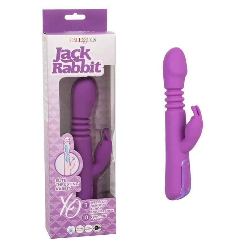 Load image into Gallery viewer, CalExotics Jack Rabbit Elite Thrusting Rabbit Purple
