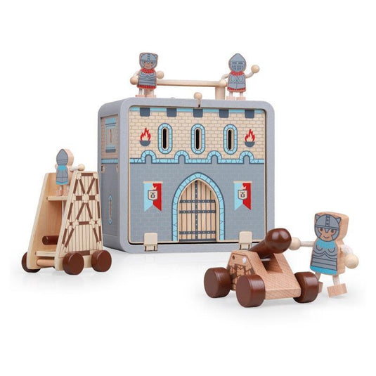 Riababy Wooden Castle Set