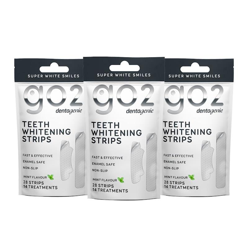 Load image into Gallery viewer, Dentagenie Whitening Strips 28 x 3 Multipack
