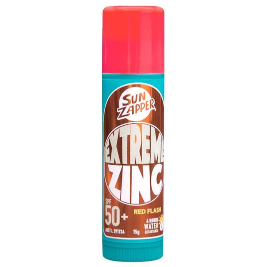 SUN ZAPPER Red Flash Extreme Zinc Stick SPF 50+ 15g