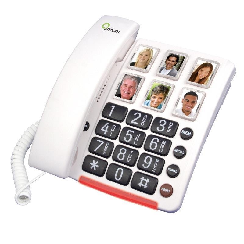 Load image into Gallery viewer, Oricom Care80 Amplified Phone with Picture Dialling 1pc
