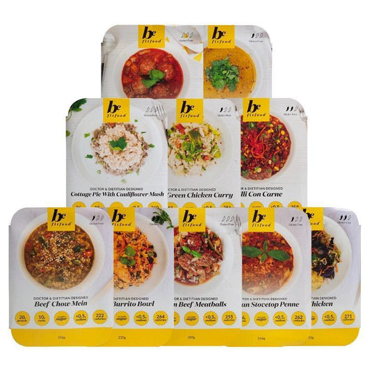 Be Fit Food 10 Meal Variety Box Bundle