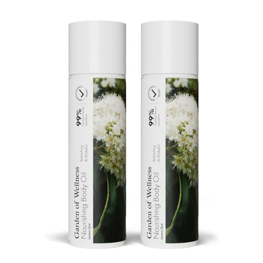 Garden of Wellness Nourishing Body Oil Lemon Zest 2Pack