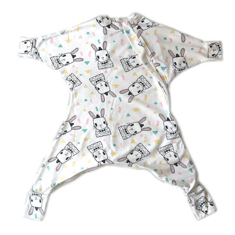 Load image into Gallery viewer, Baby Loves Sleep Cozy Toddler Suit (with legs) - Some Bunny Loves You (All Seasons) One Size
