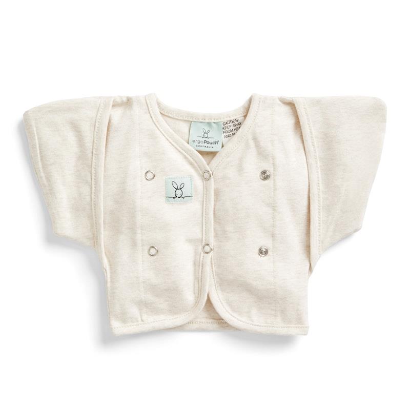 Load image into Gallery viewer, ergoPouch Butterfly Cardi Oatmeal Marle 0-3Months
