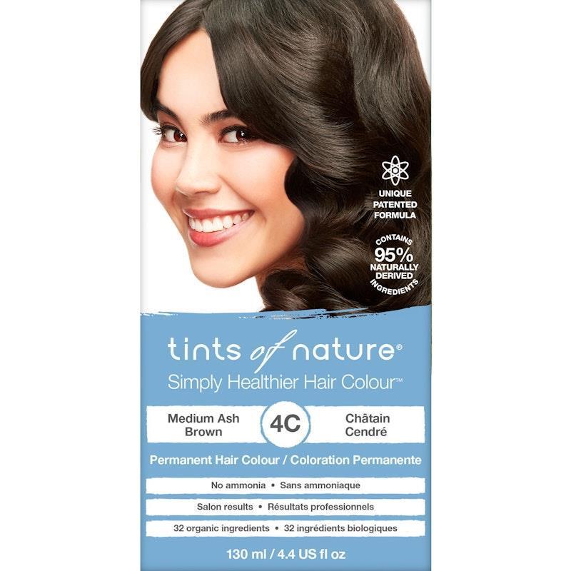 Load image into Gallery viewer, Tints of Nature 4C Medium Ash Brown Permanent Hair Dye 130ml
