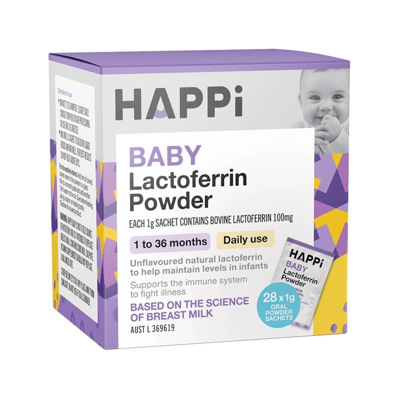 Load image into Gallery viewer, Happi Baby Lactoferrin Powder 28 Sachets
