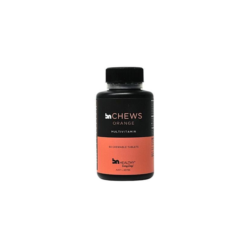 Load image into Gallery viewer, BN Healthy Chews Orange - Chewable Multivitamin 60 Tablets
