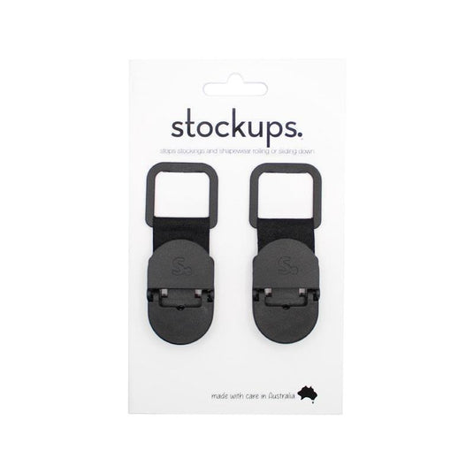 Stockups Non Extendable Fashion Clip Set Black