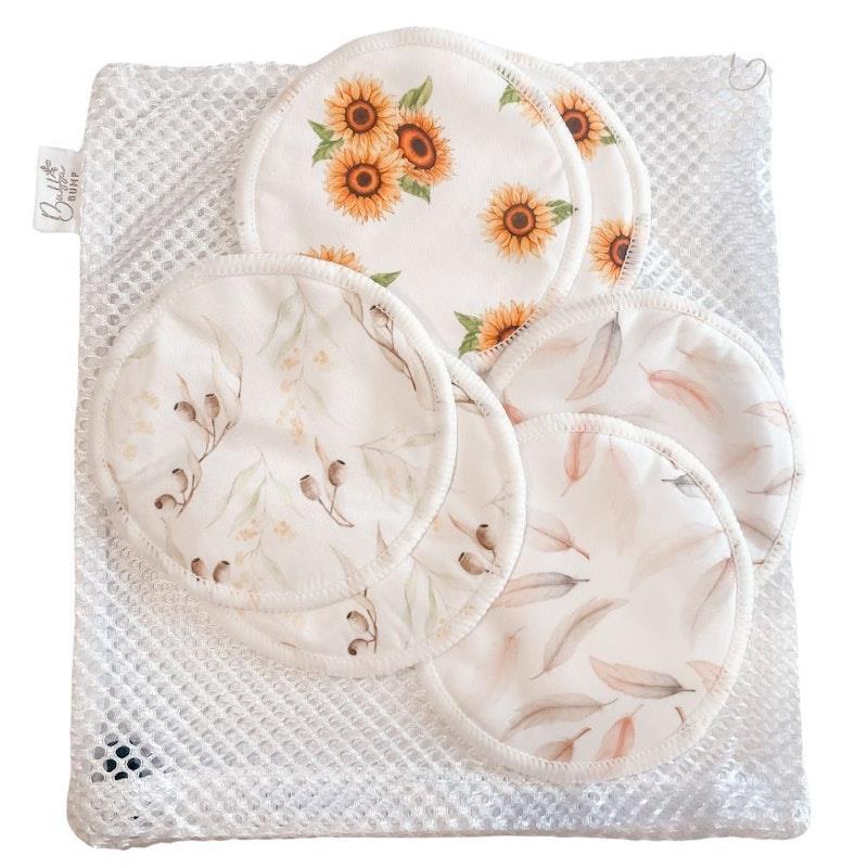 Load image into Gallery viewer, Bubba Bump Organic Bamboo Reusable Breast Pads 1Pack
