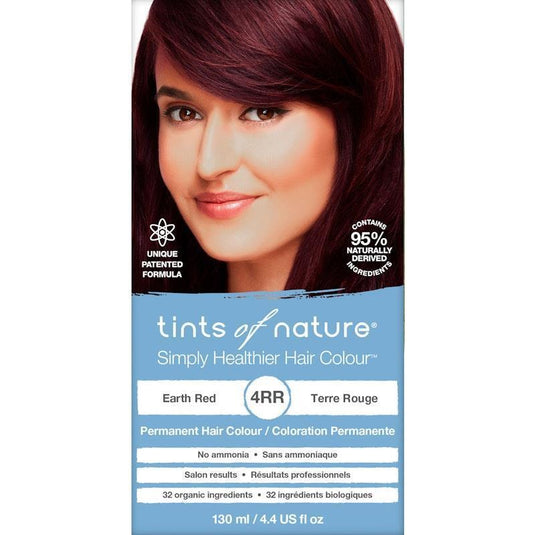 Tints of Nature 4RR Earth Red Permanent Hair Dye 130ml