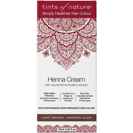 Tints of Nature Henna Cream Light Brown 70ml