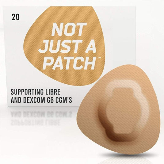 Not Just a Patch Patches for Freestyle Libre and Medtronic Beige 20pk