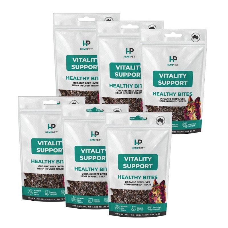 Load image into Gallery viewer, Hemp Pet Vitality Support Treats for Dogs 6Pack
