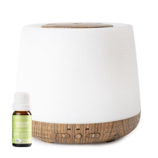 Lively Living Aroma-Home Diffuser 500ml + Oil 1unit