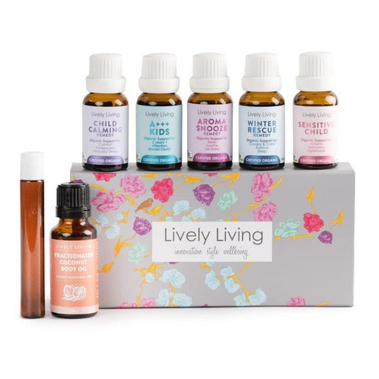 Lively Living Kids Collection 5x 15ml Organic Essential Oils 1unit