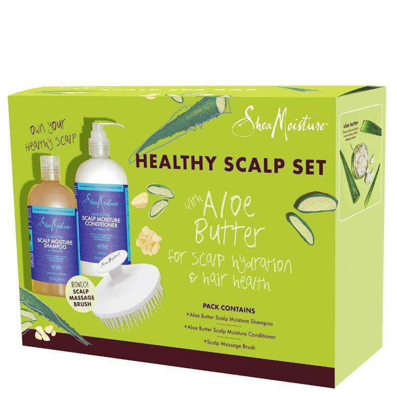 Load image into Gallery viewer, SheaMoisture Healthy Scalp Kit Aloe Vera 3 Pieces Value Pack
