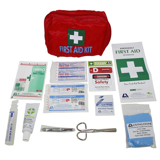 Livingstone First Aid Complete Kits Personal in Nylon Pouch