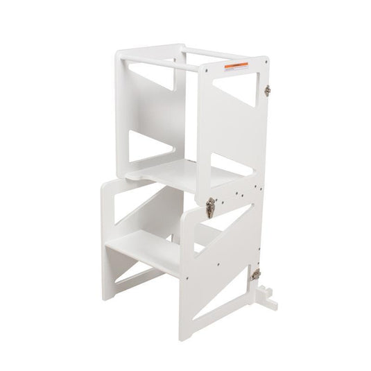 Childcare 2-in-1 Convertible Learning Tower White
