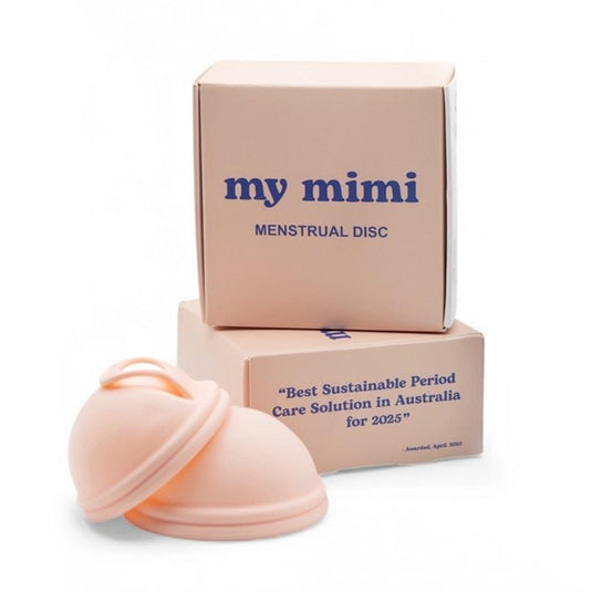 my mimi Menstrual Disc Twin Bundle Small & Large