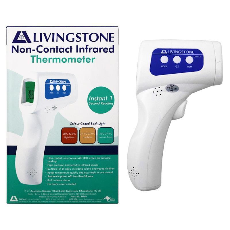 Load image into Gallery viewer, Livingstone Non-Contact Infrared Thermometer Heavy Duty 1Piece
