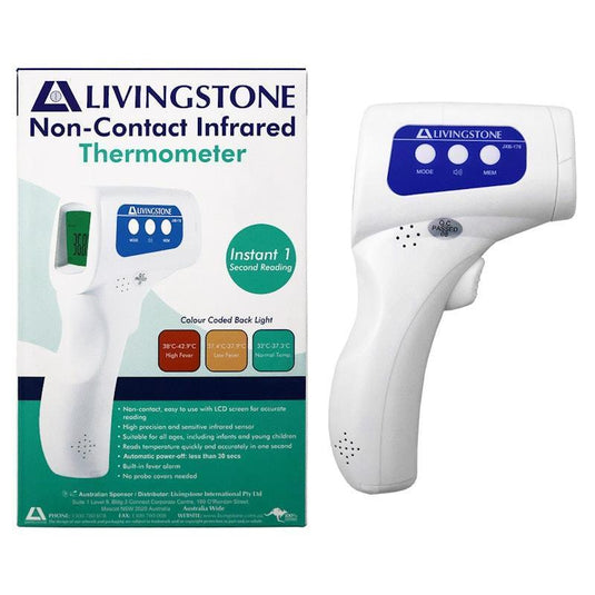 Livingstone Non-Contact Infrared Thermometer Heavy Duty 1Piece