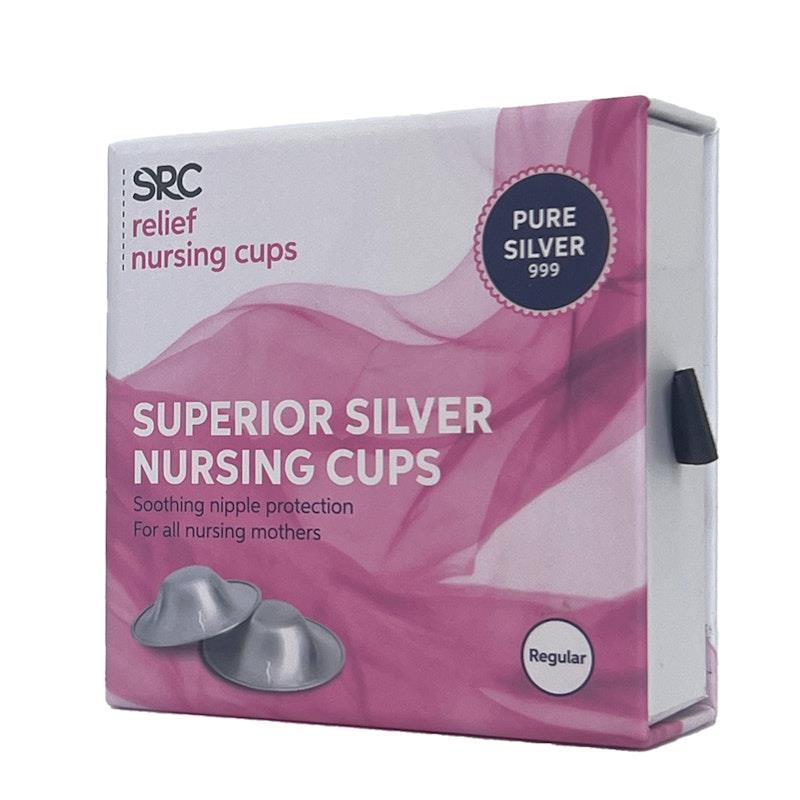 Load image into Gallery viewer, SRC Relief Superior Silver Nursing Cups Regular
