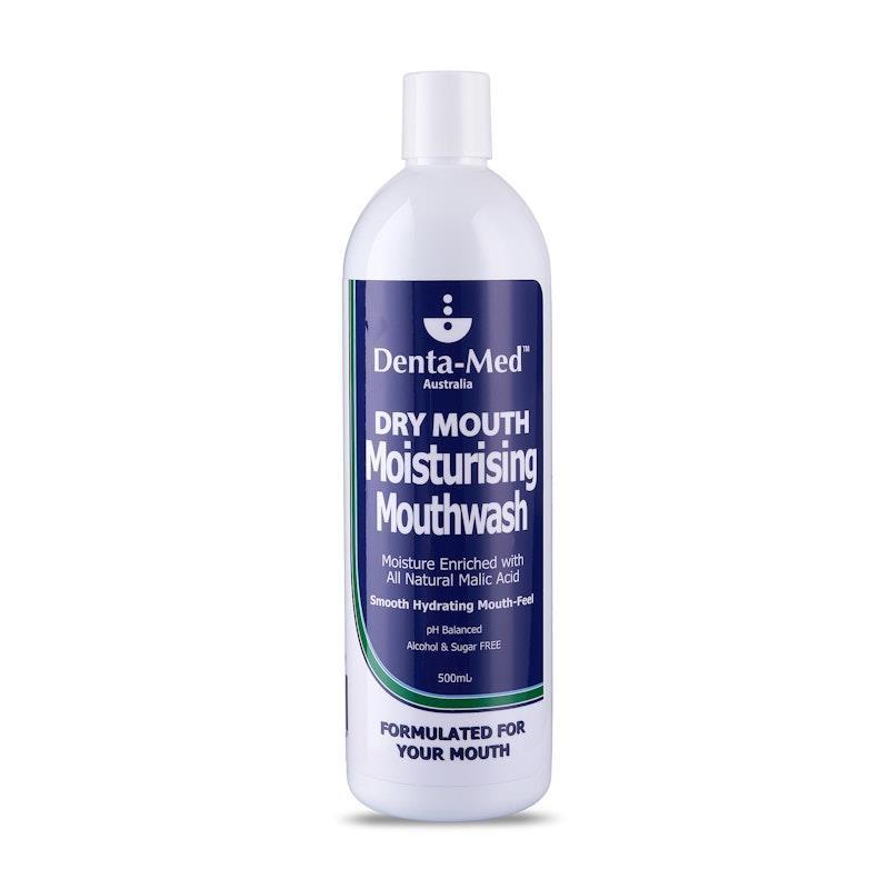 Load image into Gallery viewer, Denta-Med Dry Mouth Moisturising Mouthwash 500mL value bottle 1pc

