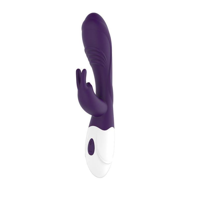 Load image into Gallery viewer, Velvetine Roma Rabbit Vibrator Purple 1pc
