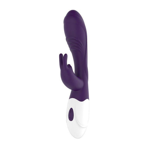 Velvetine Roma Rabbit Vibrator Purple 1pc