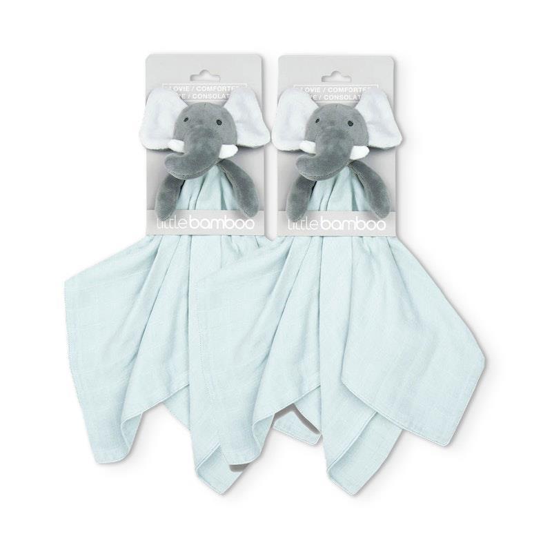 Load image into Gallery viewer, Little Bamboo Lovie/Comforter -  Erin the Elephant 2Pack
