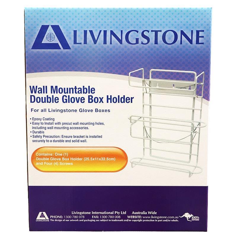 Load image into Gallery viewer, Livingstone Double Gloves Box Holder Dispenser 1unit
